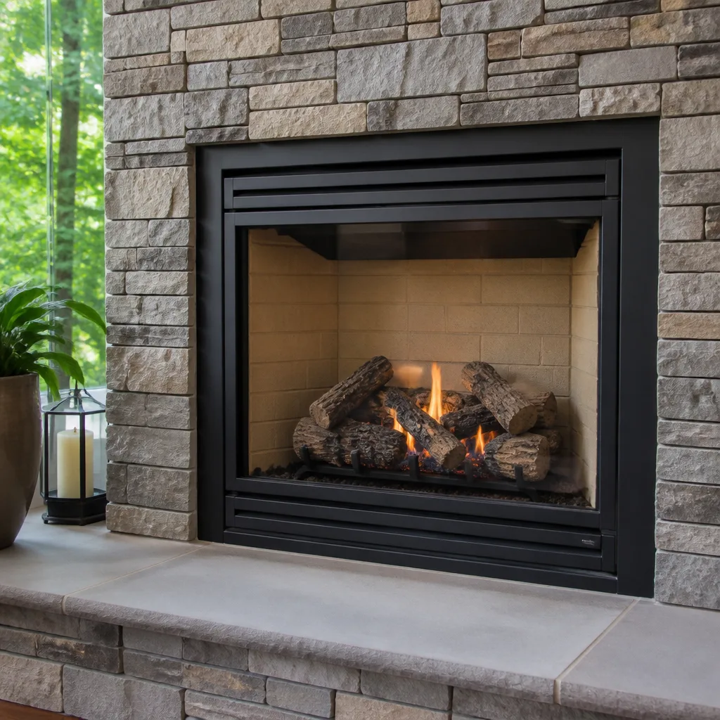 Gas fireplace service